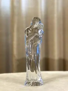 （希少）BACCARAT バカラ/マリア像　フィギュリンクリスタル 希少）BACCARAT バカラ/マリア像フィギュリンクリスタル