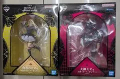 一番くじ　ホロライブ　フィギュア　大神ミオ　角巻わため　２体セット