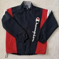 Champion（チャンピオン）ビッグロゴ ナイロンジャケット Mサイズ