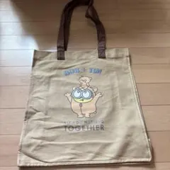 最終お値下げ 新品 ミニオン ボブとティム 大きめ トートバック