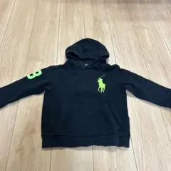 Polo by Ralph Lauren ブラックパーカー 4T