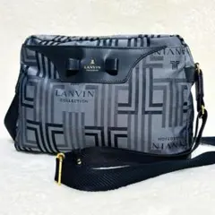 ✨美品✨ランバンコレクション ナイロンショルダーバッグ 斜め掛け クロスボディ