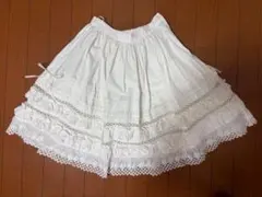 BABY,THESTARS SHINE BRIGHT オフ白薔薇レース　スカートのサムネイル