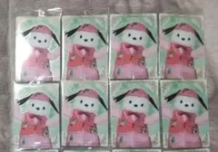 サンリオ ツインウエハース2 ライブキャラクターver.　ポチャッコ ①　8枚
