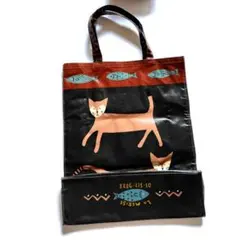 マタノアツコ　コーティングトートバッグ