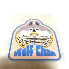 スキズ オンラインくじ ダイカットステッカー wolf Chan バンチャン