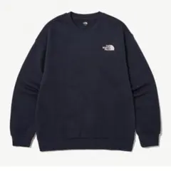 ノースフェイス　 スウェット トレーナー　XL LL 韓国　ダークネイビー