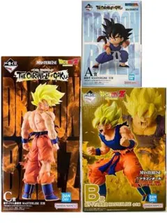 ドラゴンボール 一番くじ 孫悟空 a賞 c賞 、　b賞　3点セット　まとめ売り