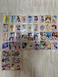 当時モノ】セーラームーン カードダス 箱付き 未開封8パック入り