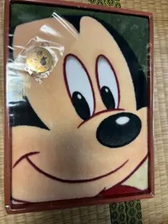 ミッキー　バスタオル　チャーム付き　Disney