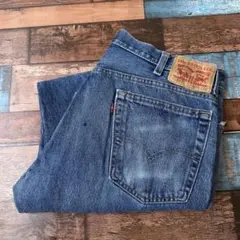 ビンテージ　古着　リーバイス517 バギー　デニムジーンズ　W35L30