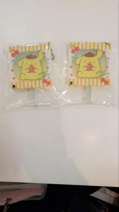 サンリオ　カスタムアクリルチャーム　ポムポムプリン