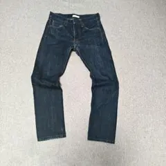 【美品✨UNIQLO✨W28】ユニクロ セルビッジ スリム デニム ジーンズ