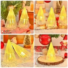 イルミネーション かわいい LED 室内 電飾 6個 置物 光る 電池付き