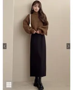 GRL バックスリットタイトスカート