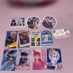 名探偵コナン グッズセット ステッカー カード まとめ売り