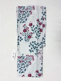 レディース　浴衣　着物　忘れな草　撫子　花柄