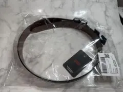 【新品・タグ付】リーバイス レザーベルト 80 リバーシブル 本革 ブラック 茶