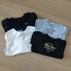 女の子用の半袖Tシャツ