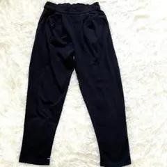 アメリカンホリック テーパードパンツ 黒 F ウエストゴム ストレッチ 美脚のサムネイル