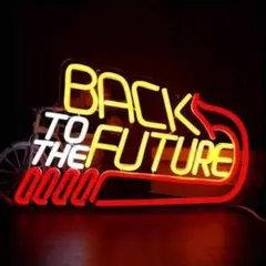New【最安値ネオン祭り】No1バック・トゥ・ザ・フューチャーg
