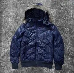 y2k アーカイブ ファー ダウンジャケット お兄系 n2b フェアリーグランジ