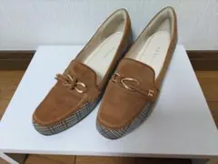 REGAL ローファー　スウェード＆チェック　23.5cm