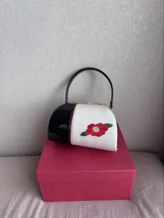 和装用バッグ 花刺繍 ハンドバッグ