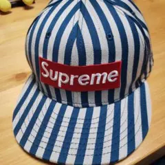 NEW ERA Supremeキャップ中古美品