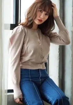 herlipto Volume Sleeve Cardigan Msizeのサムネイル