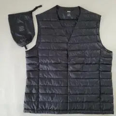 UNIQLO ユニクロ ウルトラライトダウン コンパクト Vネック ベスト L