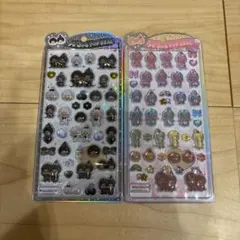 正規品　Monchhichi モンチッチ　うるちゅるPOPシール 2種セット