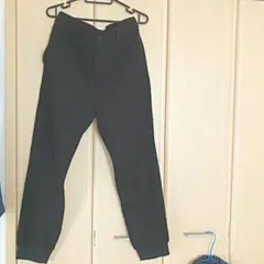 グローバルワークＬサイズニットリブ裾口パンツ