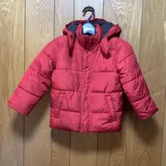 BabyGAP赤いフード付き中綿コート アウター　105〜115cm