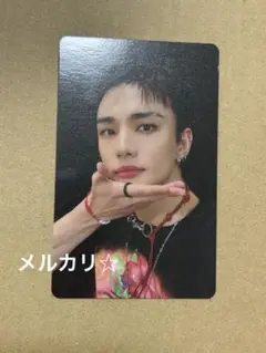 ①StrayKids スキズ　KARMA HMV特典 フォトカードB ヒョンジン