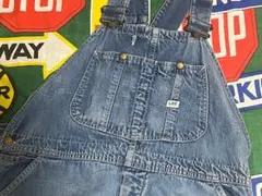 ビンテージJELT DENIMオーバーオールインディゴデニム60s60年代US製