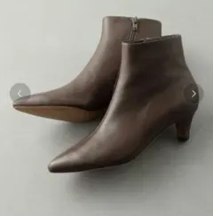 Odette e Odile オデットエオディール レザーショートブーツ