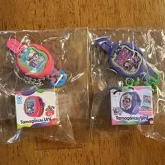 たまごっちおかしなたまごボーロっち　1&2 Uni 2種セット　キーホルダー