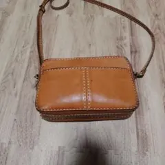 ズッケロ　レザーショルダーバッグのサムネイル