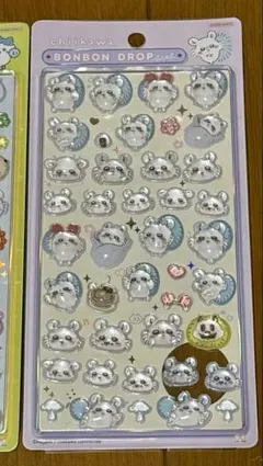 【新品】ちいかわ ボンボンドロップシール 第2弾 モモンガ