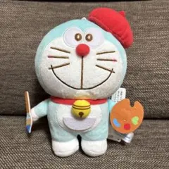 映画ドラえもん のび太の絵世界物語 赤いほっぺぬいぐるみ ドラえもん