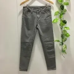 INDIVI インディヴィ ストレッチ スキニー デニムパンツ グレー M 38のサムネイル