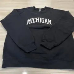 GILDAN MICHIGAN スウェット 黒