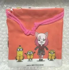 新品 ミニオンズ×紙兎ロペ×LiSA 巾着 ミニオンズ フィーバー