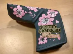 スコッティキャメロン ピンタイプ パターカバー 桜 サクラ
