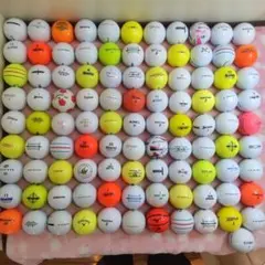 ゴルフボールセット 多色 ブランド多数(100球）