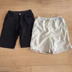 ハーフパンツ 2点セット　半ズボン　130