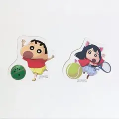 ラウンドワン クレヨンしんちゃん ステッカー シール 2枚セット まとめ売り