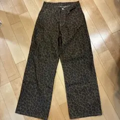びすこ断捨離中 様　DAZY レオパード柄カジュアルデニムジーンズMサイズY2K