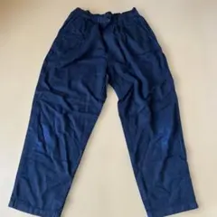 UNIQLO キッズ 長ズボン 140 ネイビー　女の子